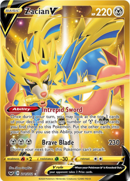 Zacian V 211/202