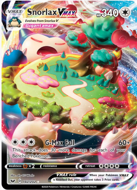 Snorlax VMAX  142/202