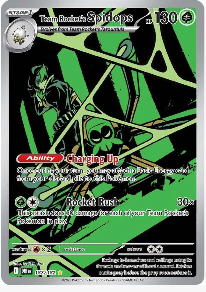 Team Rocket's Spidops 187/182