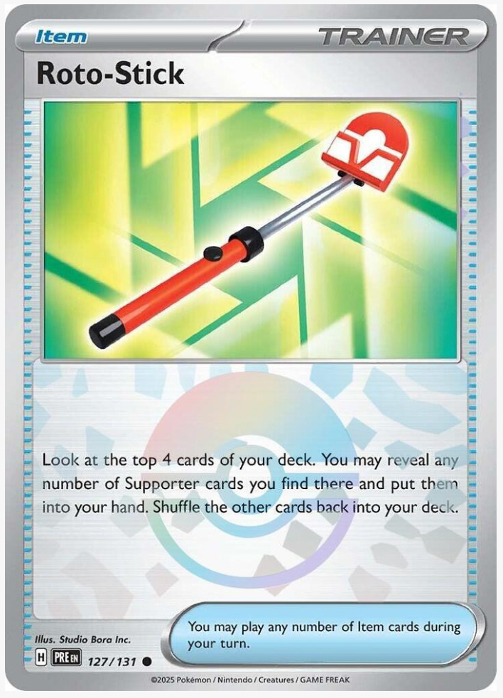 Roto-Stick Poke Ball 127/131