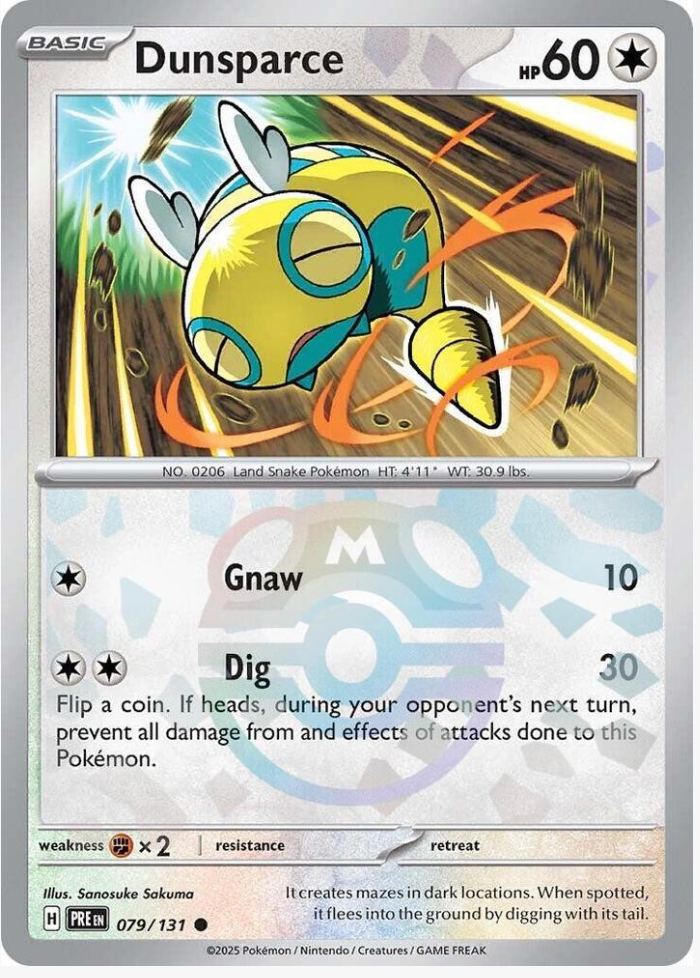 Dunsparce Master Ball 079/131