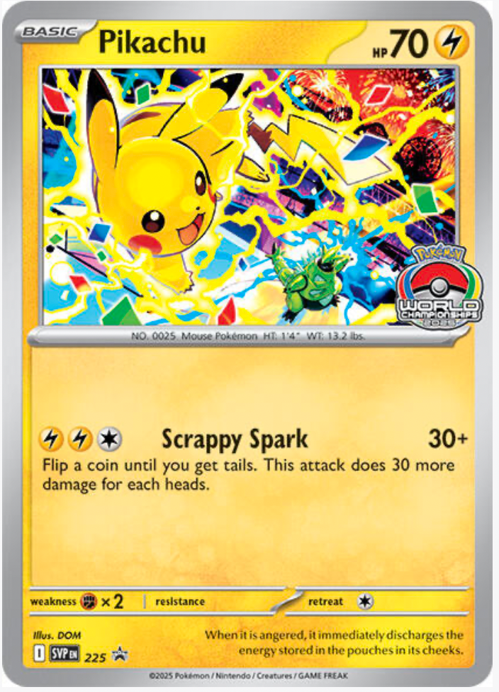 Pikachu 225 (World Championship 2025)
