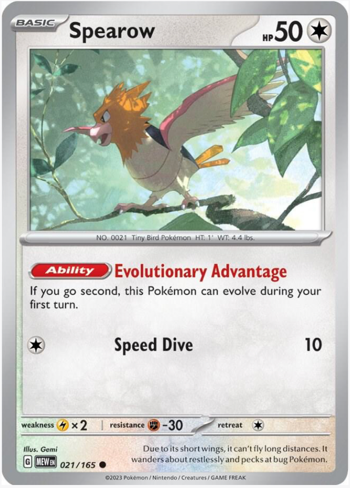 Spearow 021/165