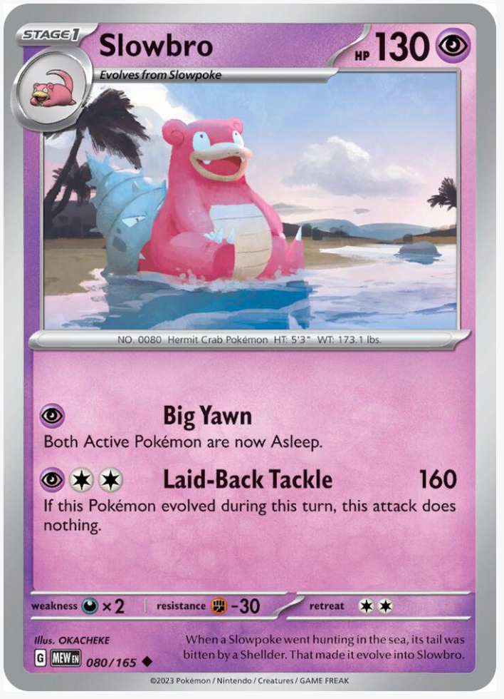 Slowbro 080/165