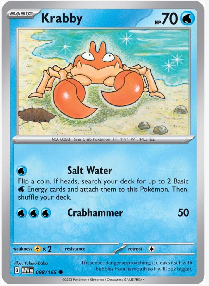 Krabby 098/165