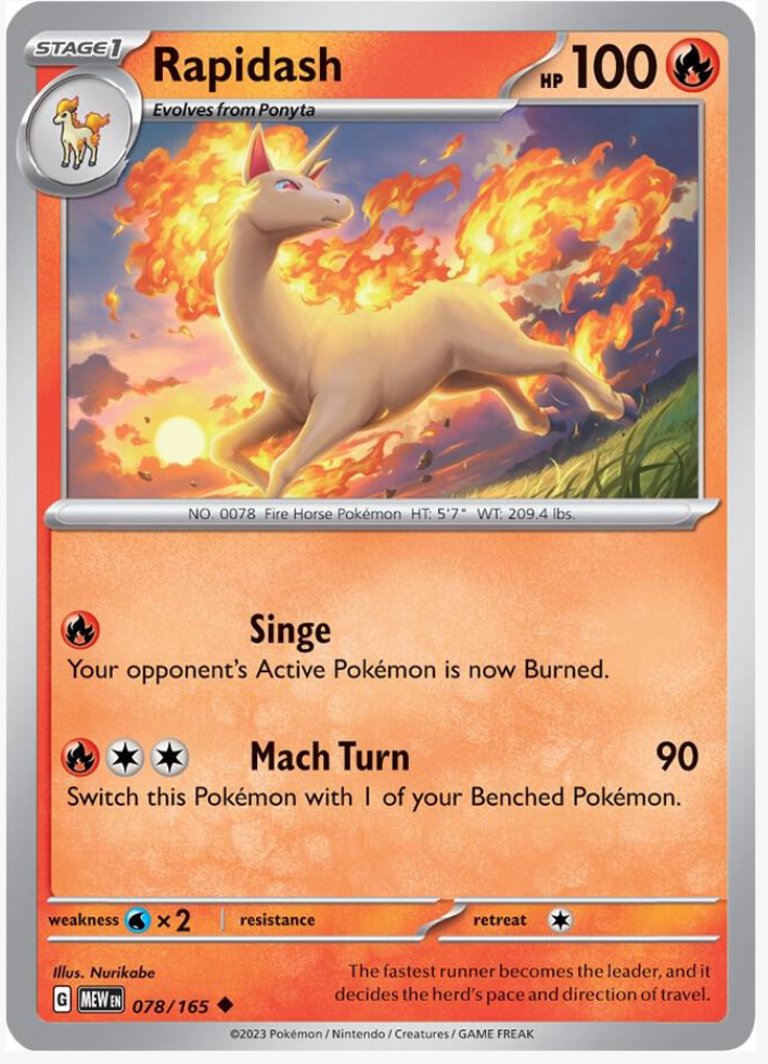 Rapidash 078/165