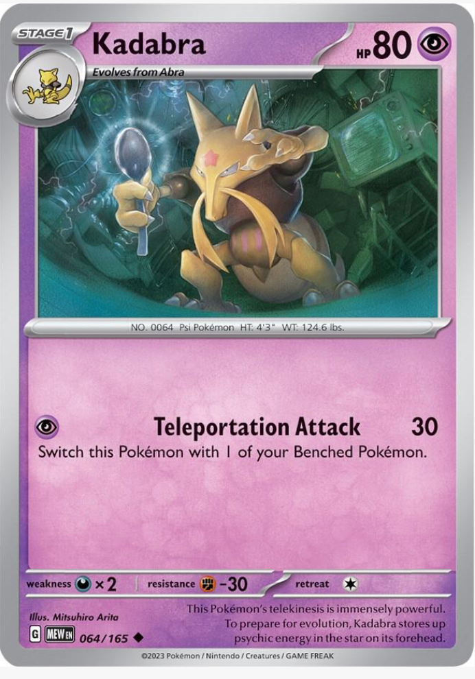 Kadabra 064/165