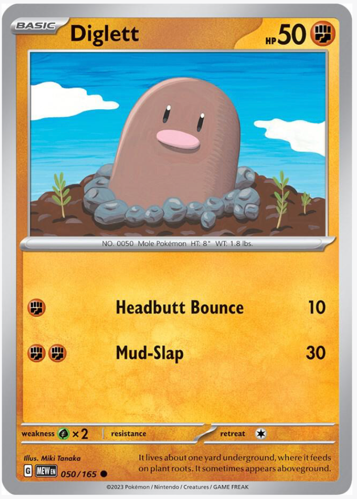 Diglett 050/165