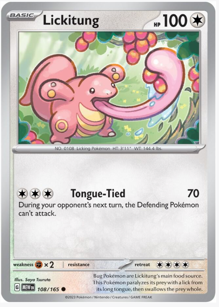 Lickitung 108/165