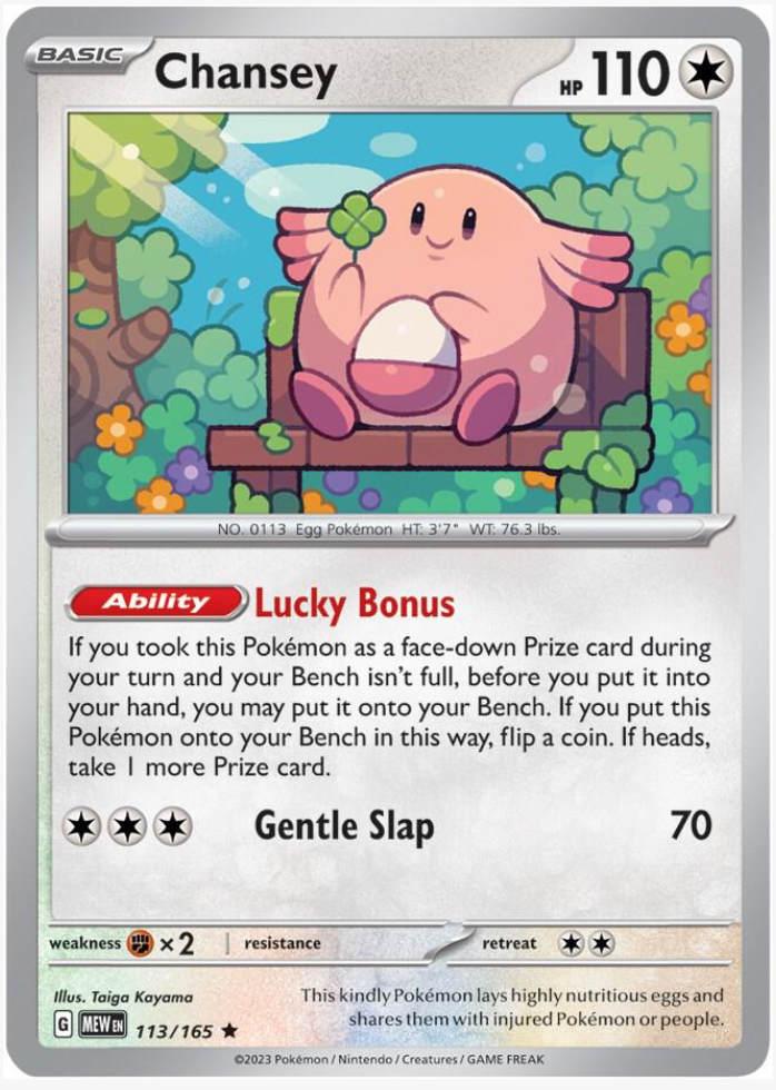 Chansey 113/165