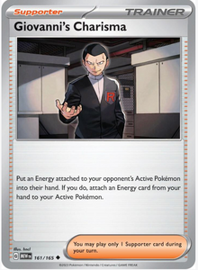 Giovanni's Charisma 161/165