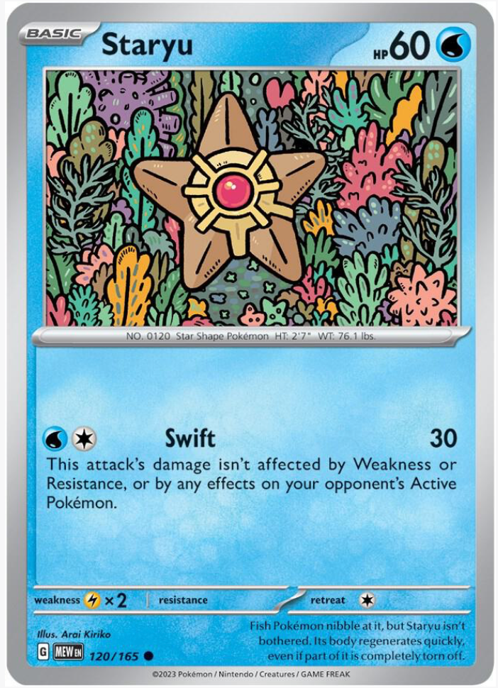 Staryu 120/165