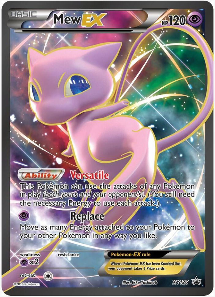 Mew EX XY126 PROMO