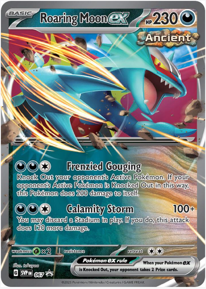 Roaring Moon ex 067 promo
