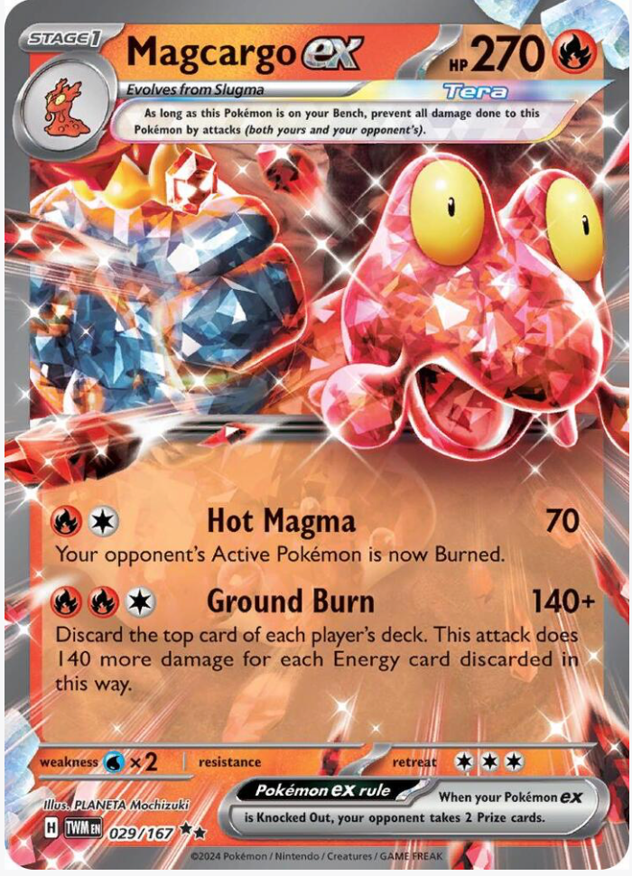 Magcargo ex 029/167