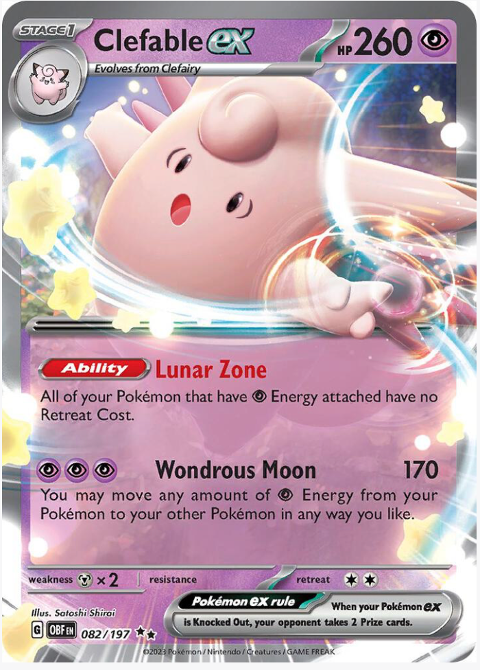 Clefable ex 082/197