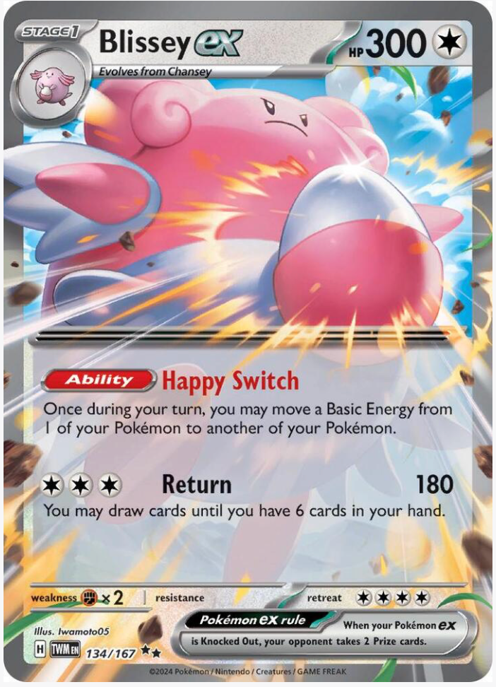 Blissey ex 134/167