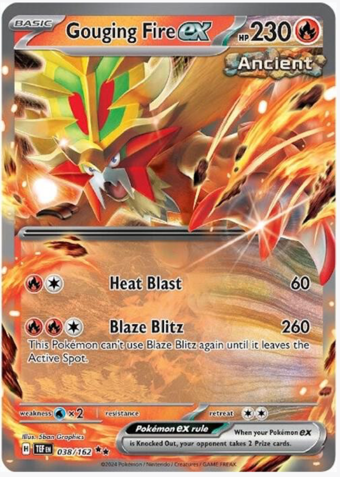 Gouging Fire ex 038/162