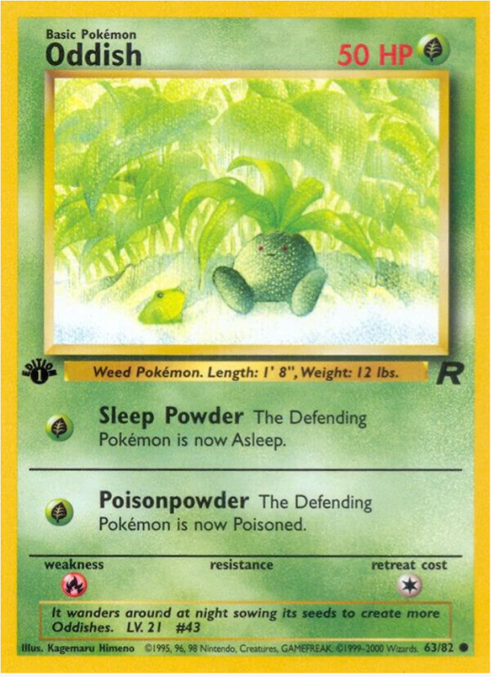 Oddish 63/82