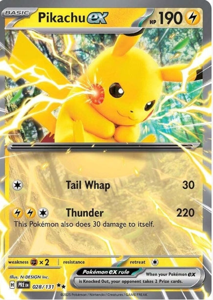 Pikachu ex 028/131