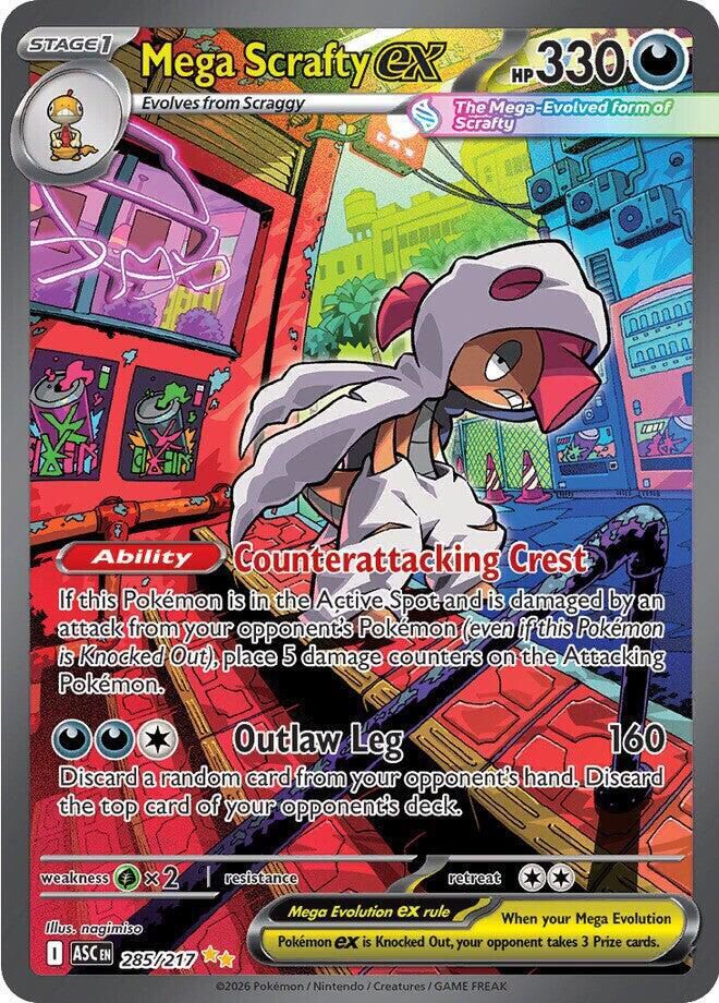 Mega Scrafty EX 285/217