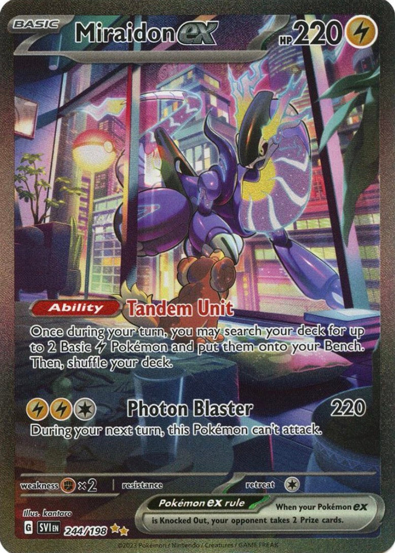 Miraidon EX 244/198