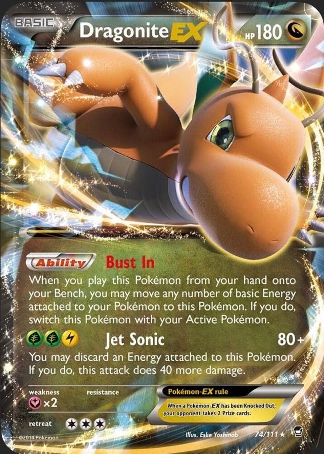Dragonite EX 74/111
