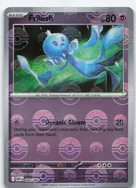 Frillish 044/086 Poke Ball