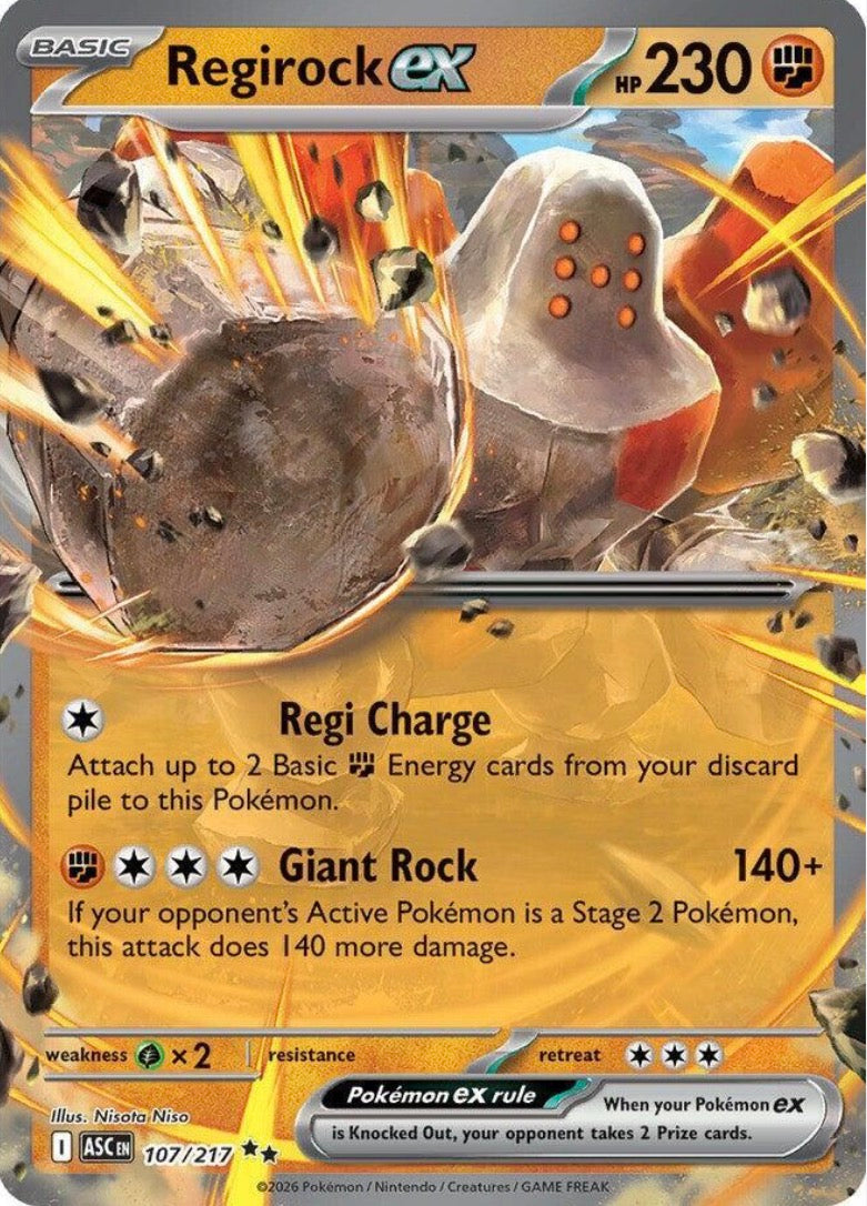 Regirock EX 107/217