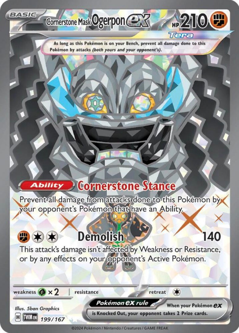 Cornerstone Mask Ogerpon EX 199/167