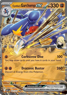 Cynthia's Garchomp EX 111/217
