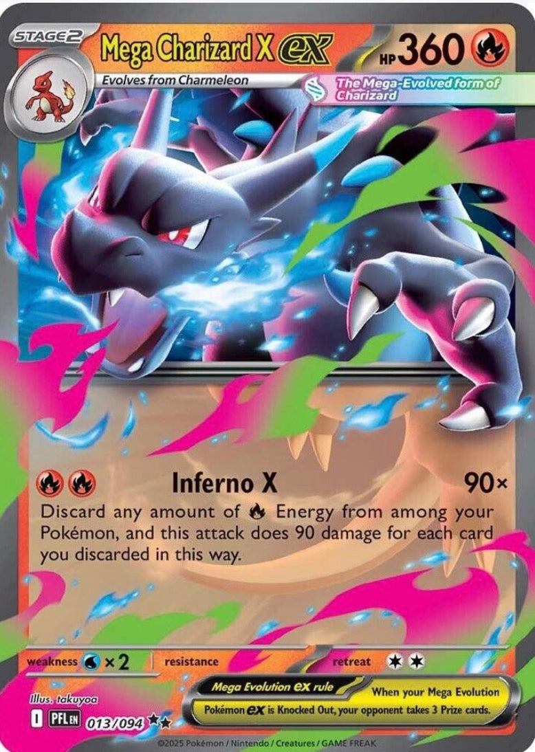 Mega Charizard X EX 013/094