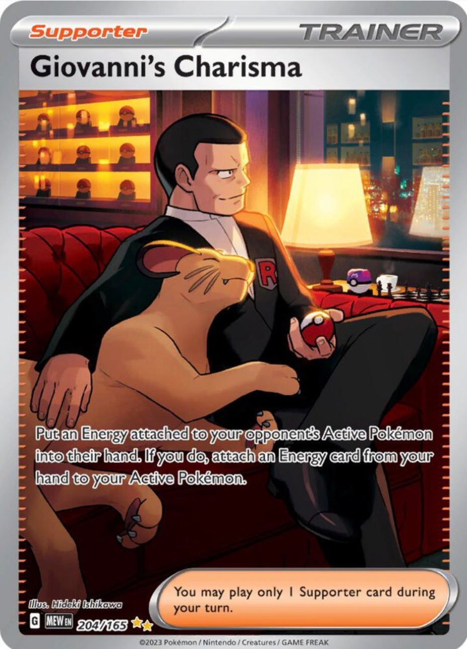 Giovanni’s Charisma 204/165
