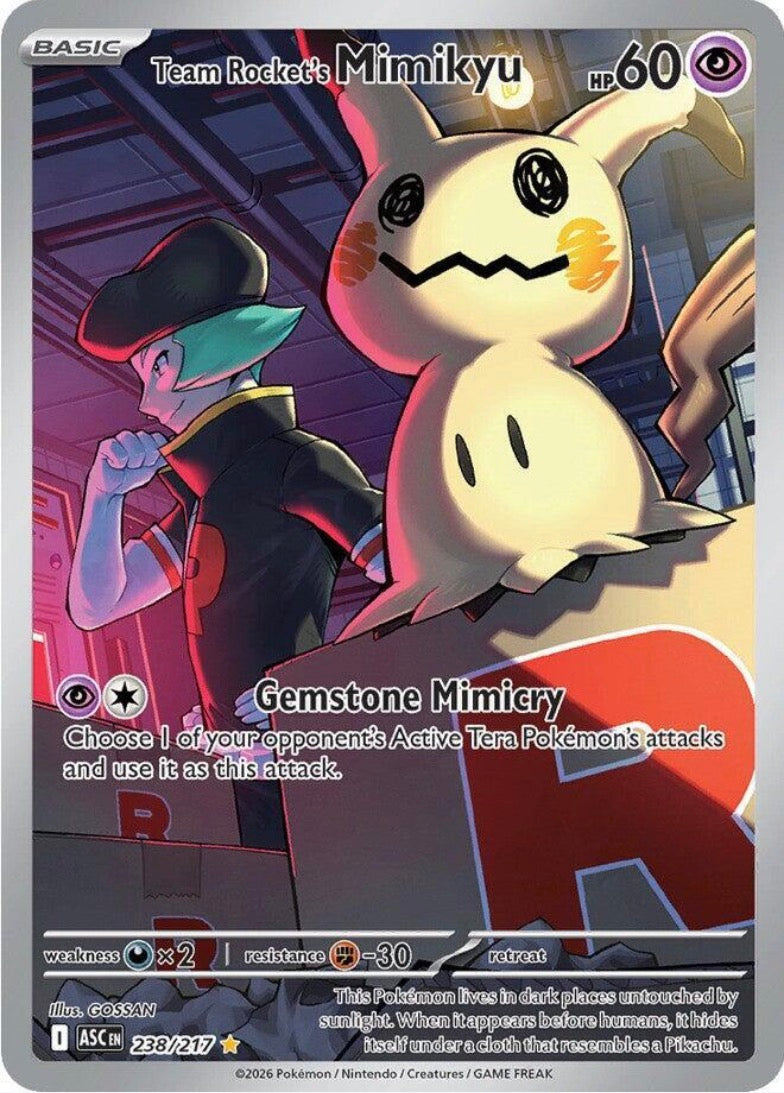 Team Rocket’s Mimikyu 238/217