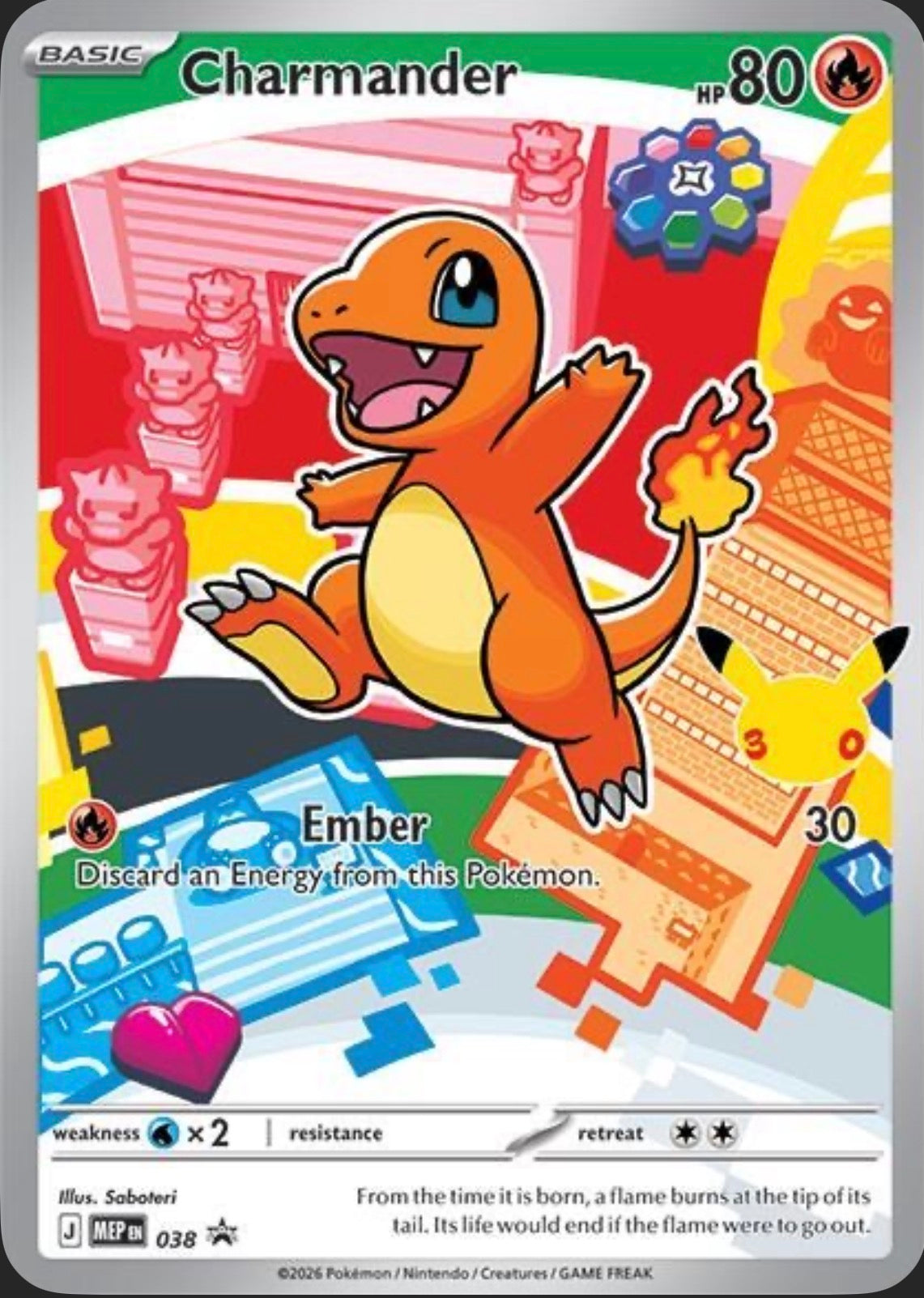 Charmander 038 promo