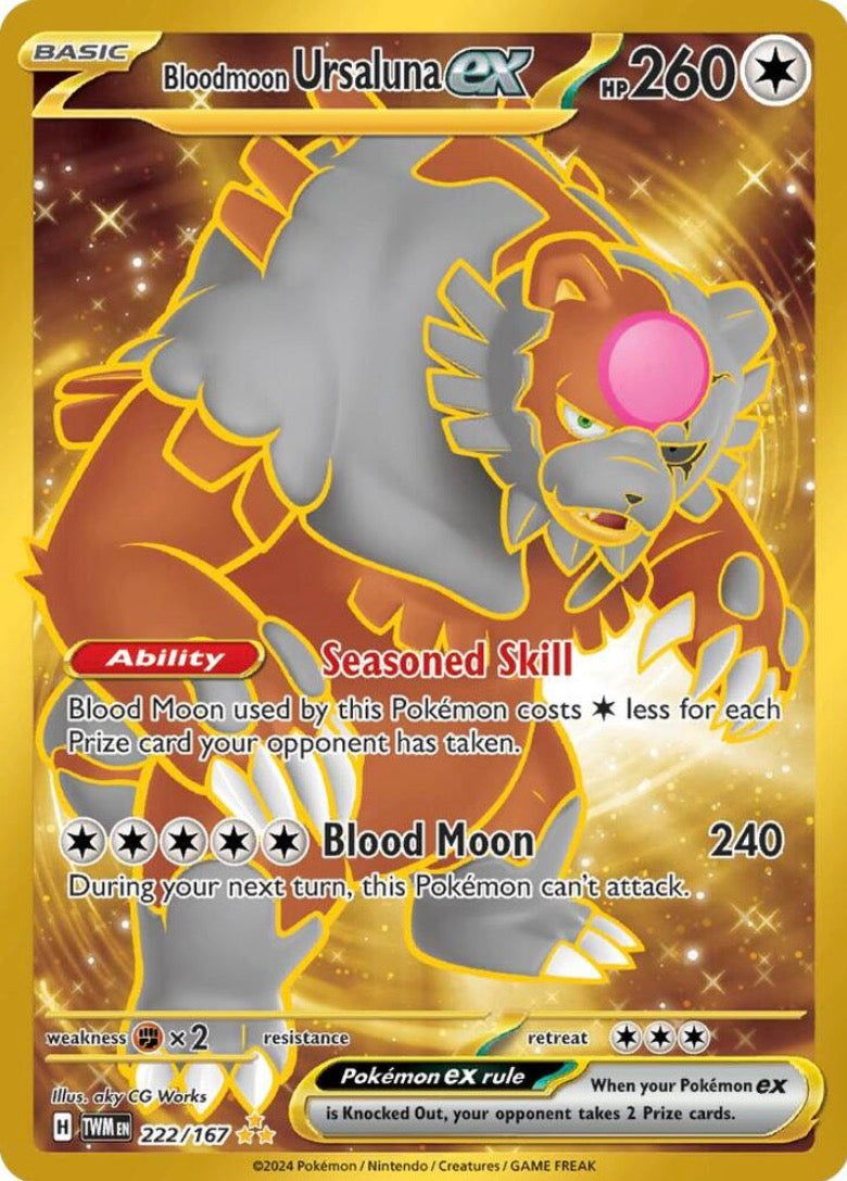 Bloodmoon Ursaluna EX 222/167