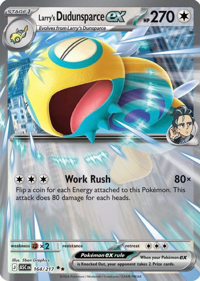 Larry's Dudunsparce EX 164/217