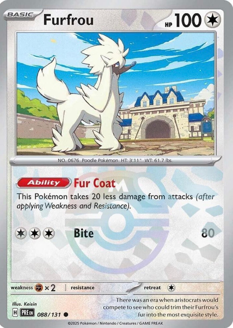 Furfrou 088/131 Master Ball