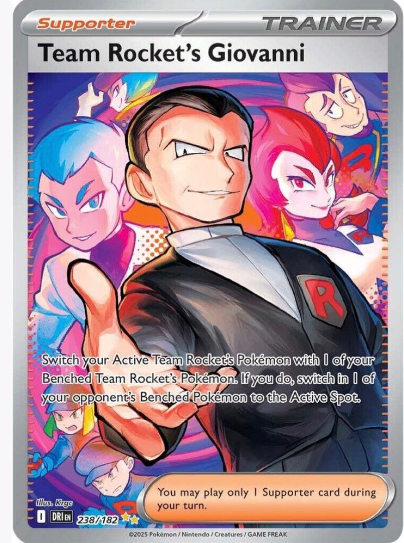Team Rocket's Giovanni 238/182