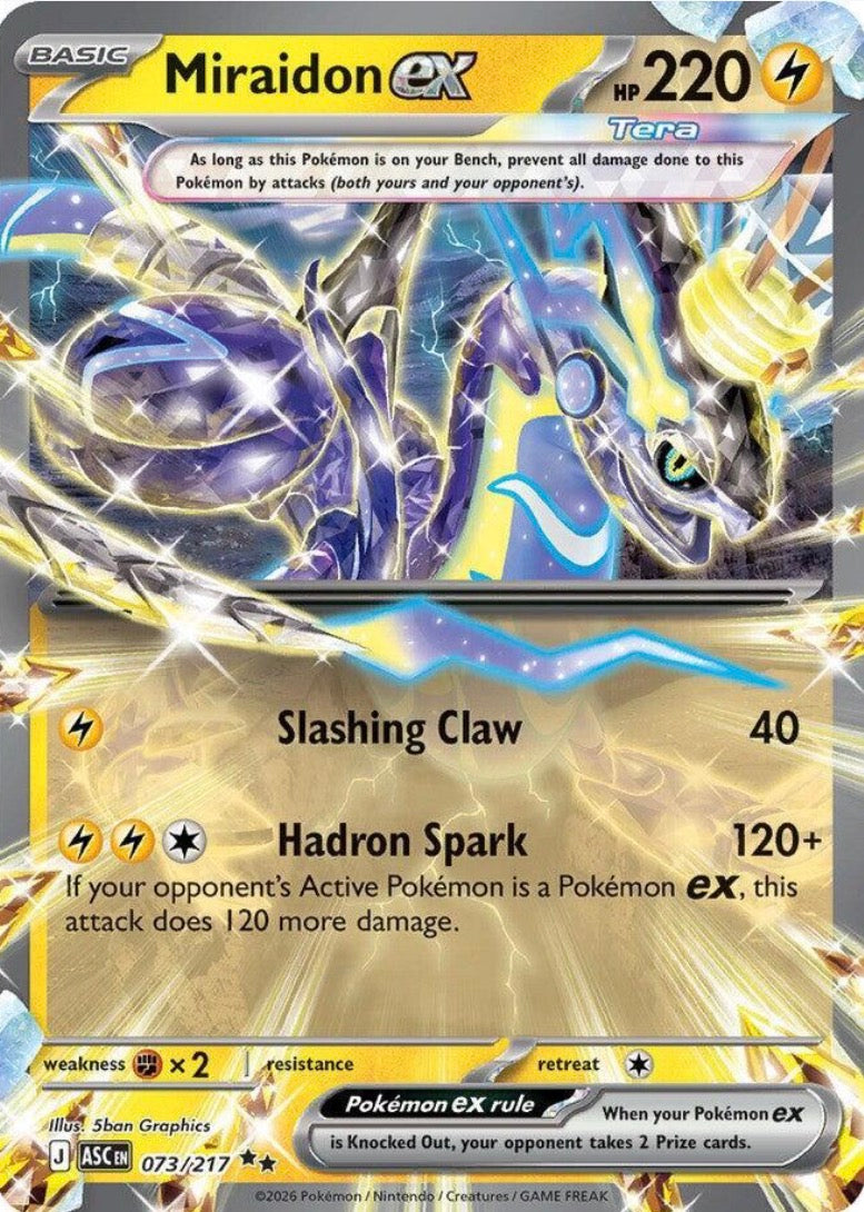 Miraidon EX 073/217