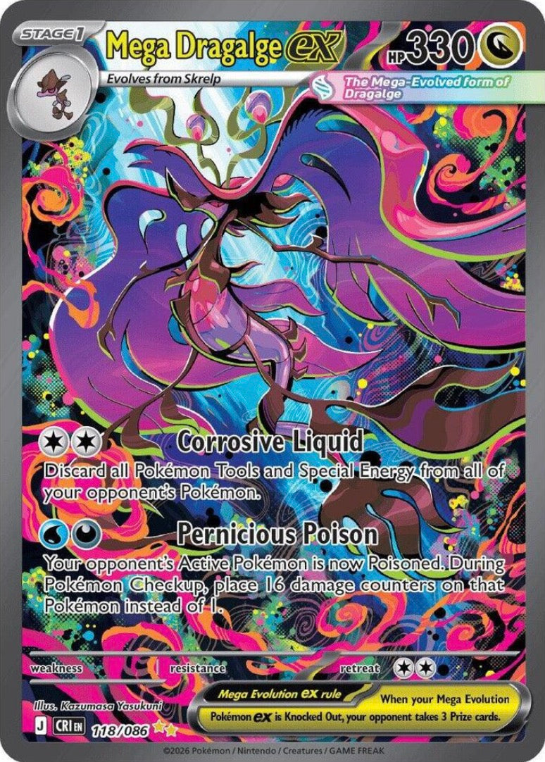 Mega Dragalge EX 118/086