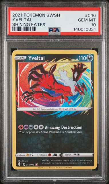 Yveltal #046 PSA 10