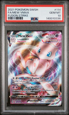 Mew VMAX #114 PSA 10