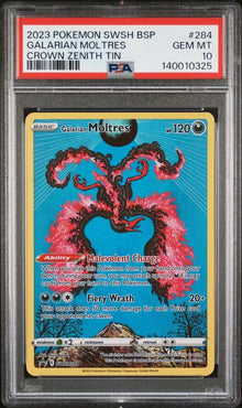 Galarian Moltres #284 PSA 10