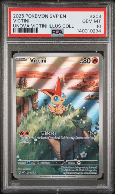 Victini #208 PSA #10 INGLÉS