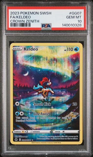 Keldeo #GG07 PSA 10