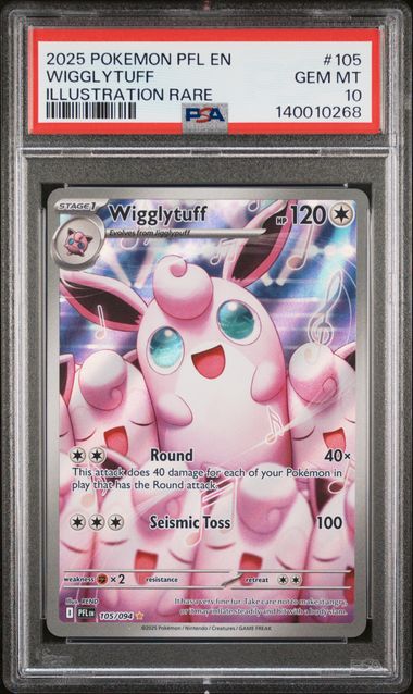 Wigglytuff #105 PSA 10