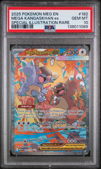 Mega Kangaskhan EX PSA 10 #182