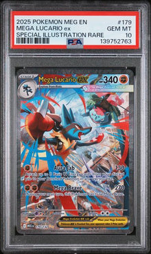 Mega Lucario EX #179 PSA 10