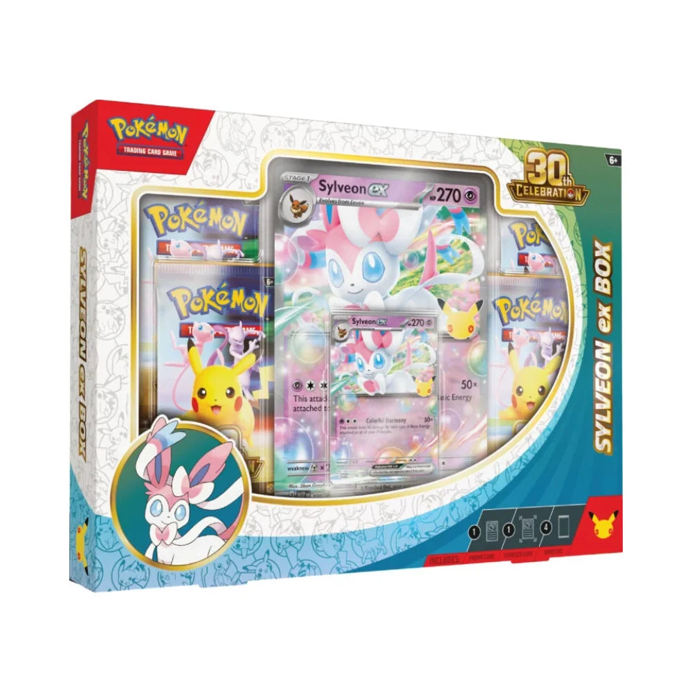 30th Celebration Sylveon / Greninja ex Box - ESPAÑOL